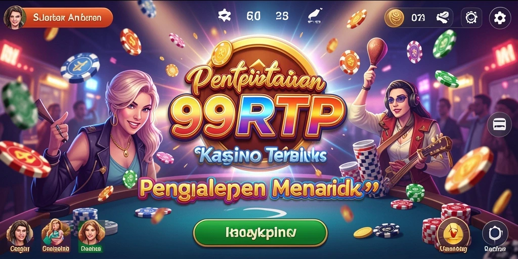 Screenshot gameplay 99RTP menampilkan keseruan permainan Kasino.