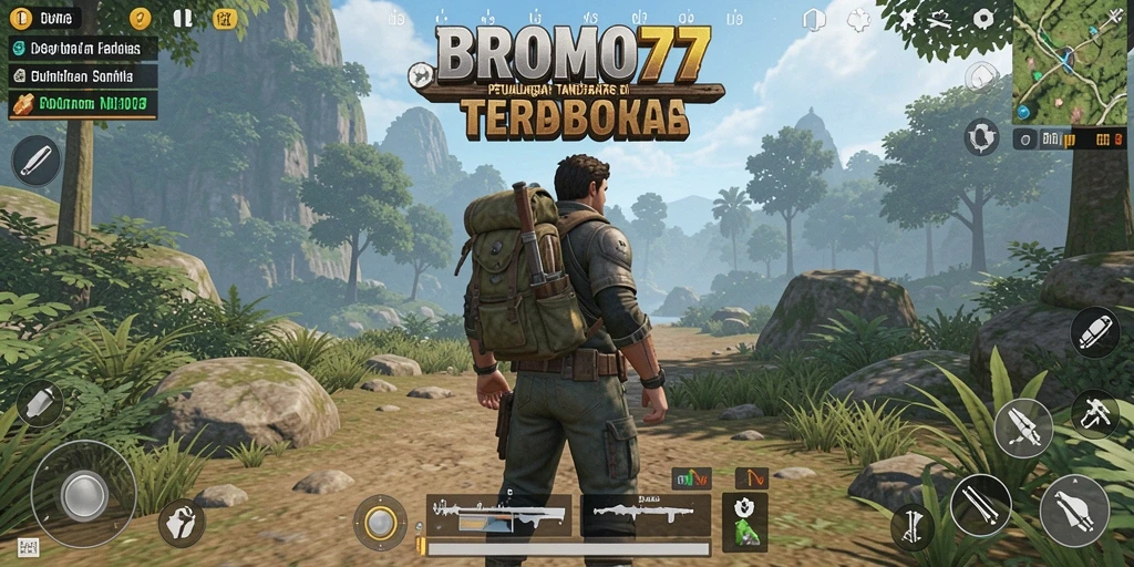 Gameplay mendalam BROMO77 yang menampilkan petualangan Open World.