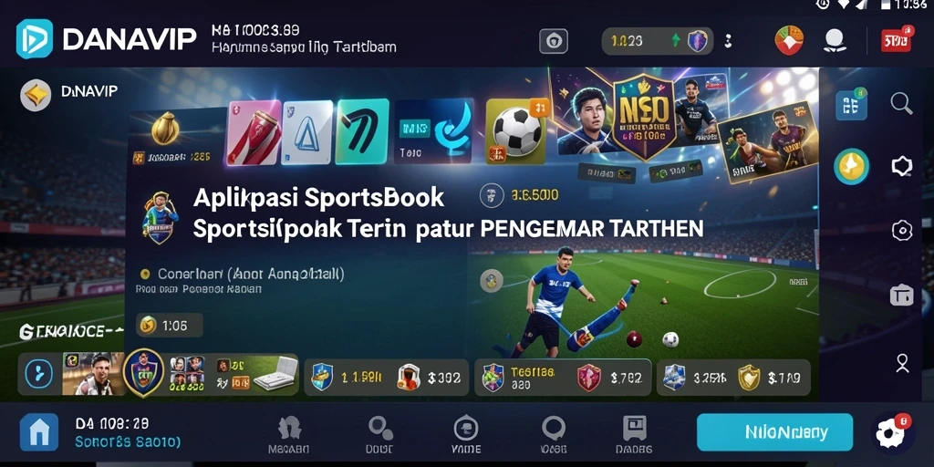 Tampilan gameplay Sportsbook yang menarik dan interaktif.