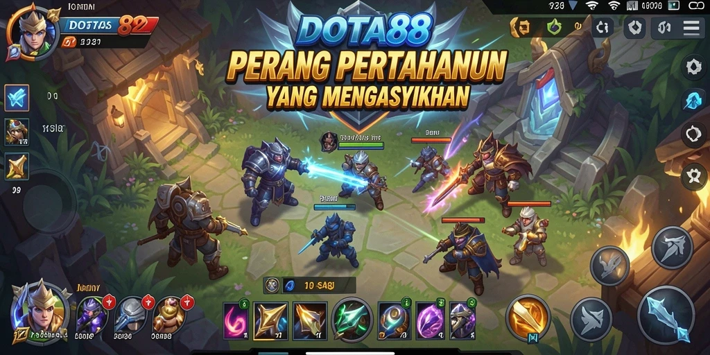 Tampilan gameplay DOTA88 yang menarik dan penuh aksi.