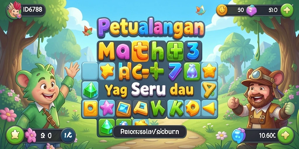 Tampilan gameplay menarik dari ID6788 dengan batu permata berwarna.