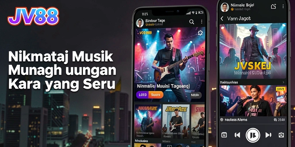 Tampilan menarik dari gameplay JV88 yang penuh warna.