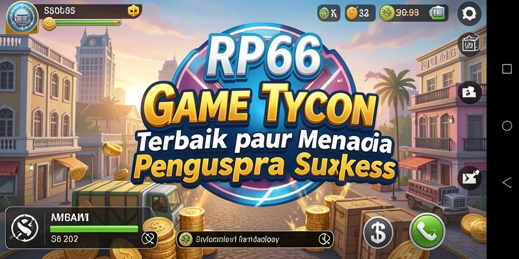 Screenshot utama RP66 menampilkan gameplay Tycoon yang seru dan interaktif.