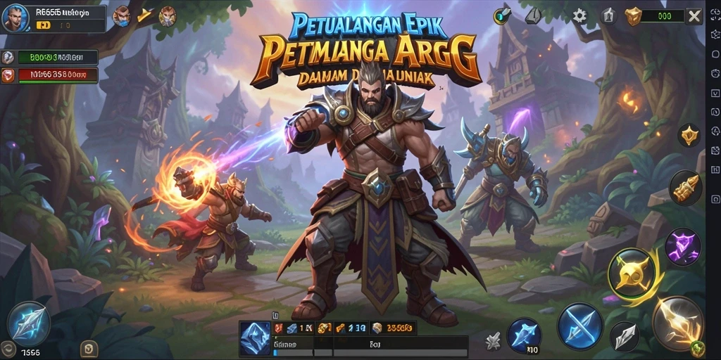 Screenshot gameplay ARPG yang menarik dari RR666, menampilkan pertarungan intens.