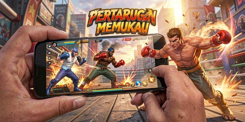 Tangkapan layar menampilkan pertarungan epik dalam S9S9.