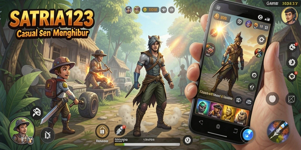 Screenshot permainan SATRIA123 menampilkan gameplay seru yang menghibur.
