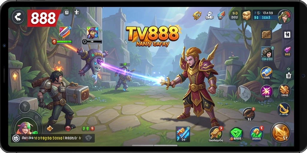Screenshot utama TV888 menampilkan antarmuka yang intuitif dan fitur pengingat yang mudah digunakan.